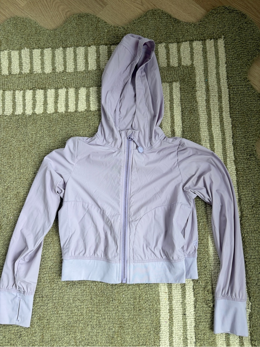 all in motion Lavender Hooded Lightweight Kids Jacket